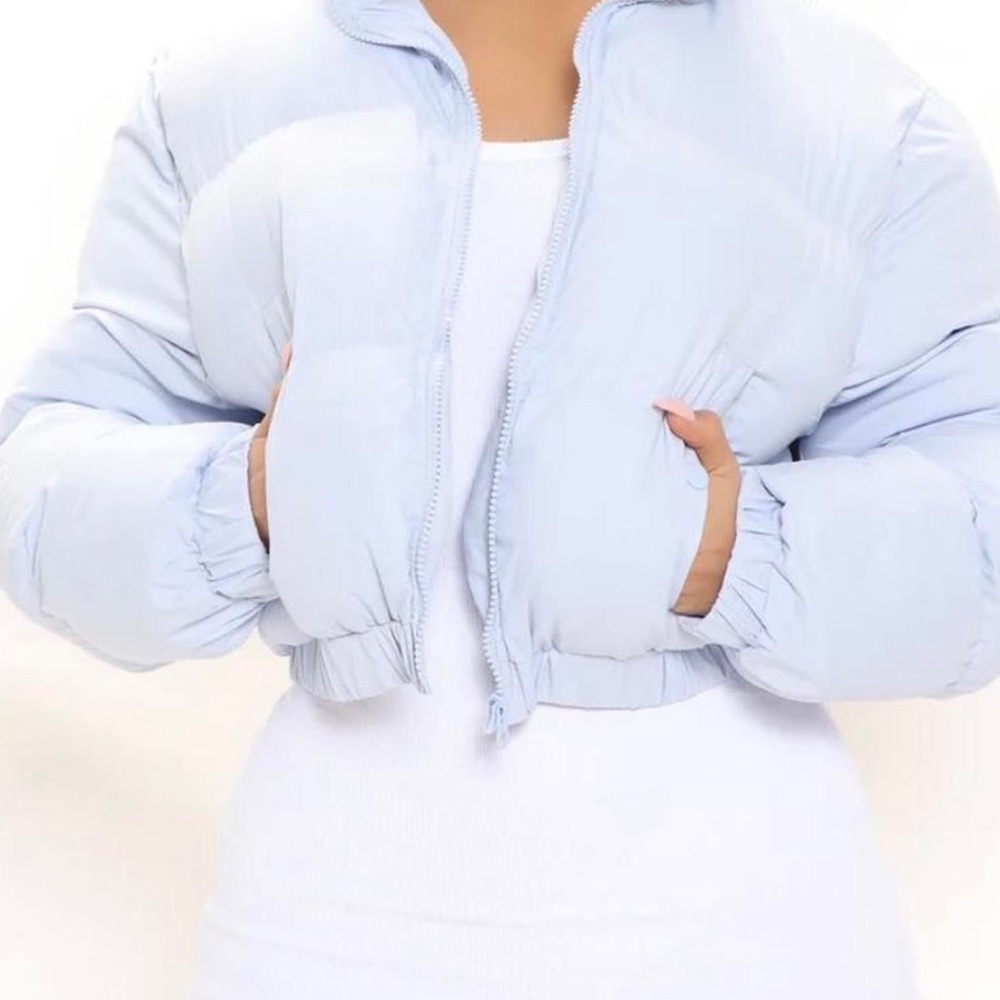 slim puffer jacket